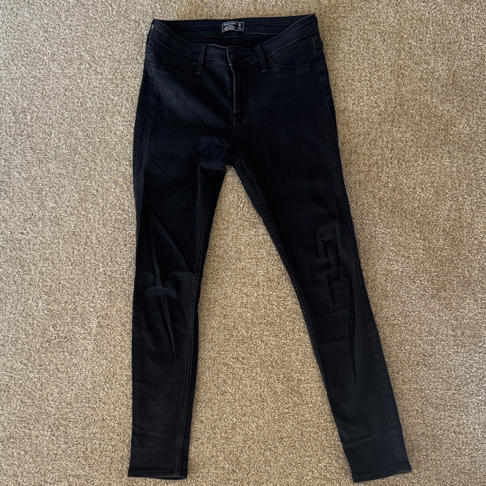 Abercrombie & Fitch Black Skinny Jeans